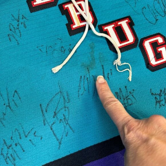 Vintage Bossier Shreveport Mudbugs CHL Team-Signed Jersey - Youth L/XL, SP Brand - Picture 5 of 16